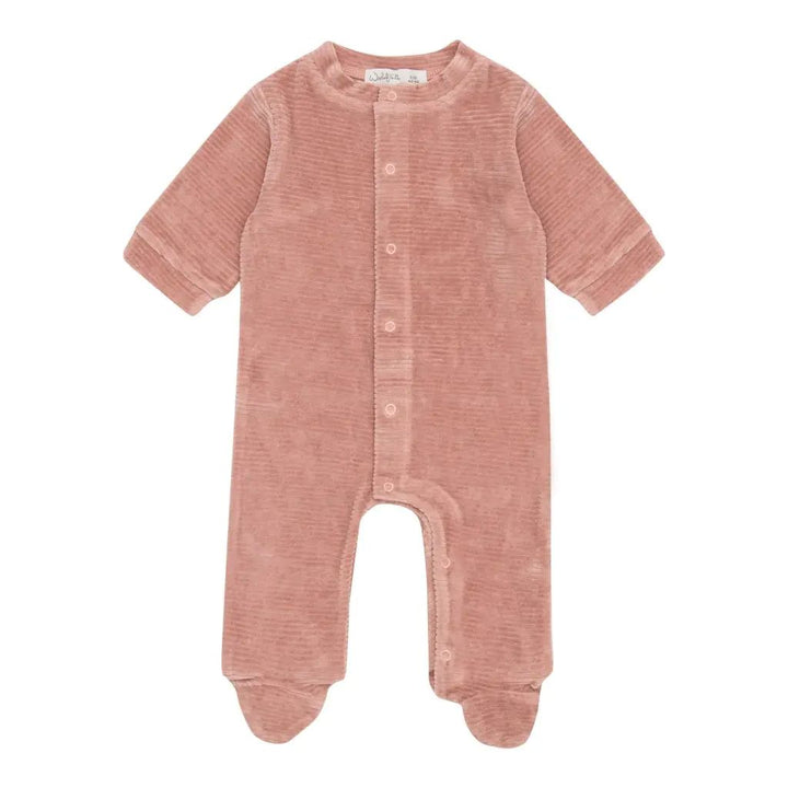 Witlof For Kids - Kruippakje Rib Dusty Pink
