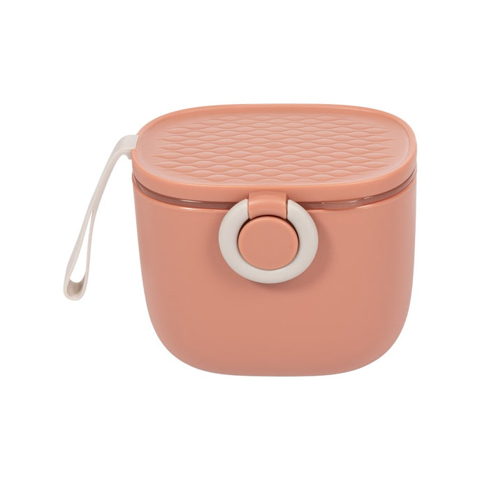 Bo Jungle Nomadic Powder Box in terracotta met drie vakjes voor melkpoeder