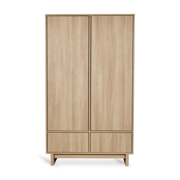Quax Kyo kast met 2 deuren en 2 lades in Honey Ash houtkleur