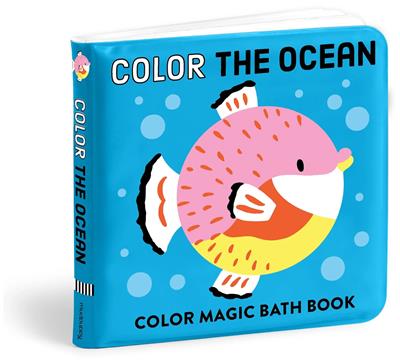 Mudpuppy badboek Oceaan – kleurveranderend waterboekje voor baby’s