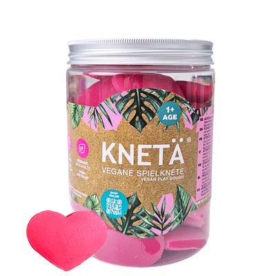 Kneta speelklei hartvorm roze – vegan en veilig voor creatief kinderspel