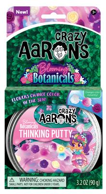 UV-reactieve Thinking Putty met bloemen die van kleur veranderen in zonlicht