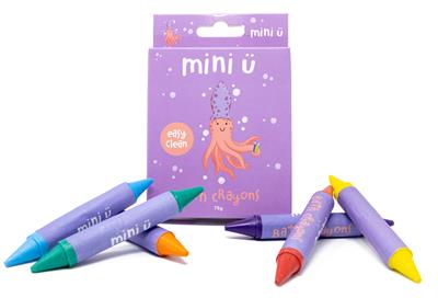 Plasticvrije badkrijtjes in koraalrifkleuren voor kinderen