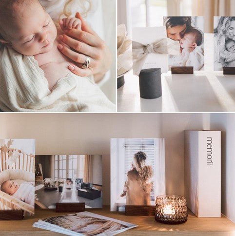 Memorii - Memorii Birth 3x16 Bewerkte Prints + 6 Fotohouders