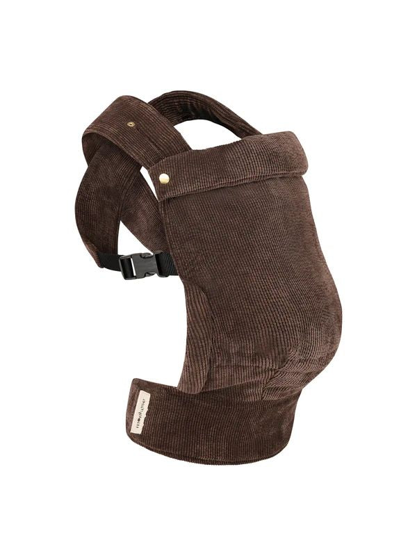 Monkose Heiwa draagzak in corduroy cocoa – ergonomisch en stijlvol design