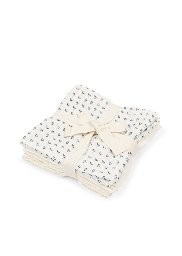 Set van 3 Konges Sløjd tetradoeken Bellini Punto Blue 65x65 cm