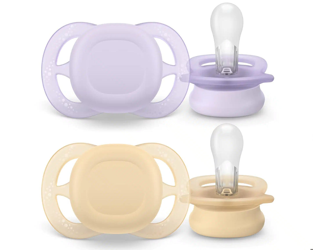 Avent - Fopspeen Ultra Start 0-2m | Perzik/Lila