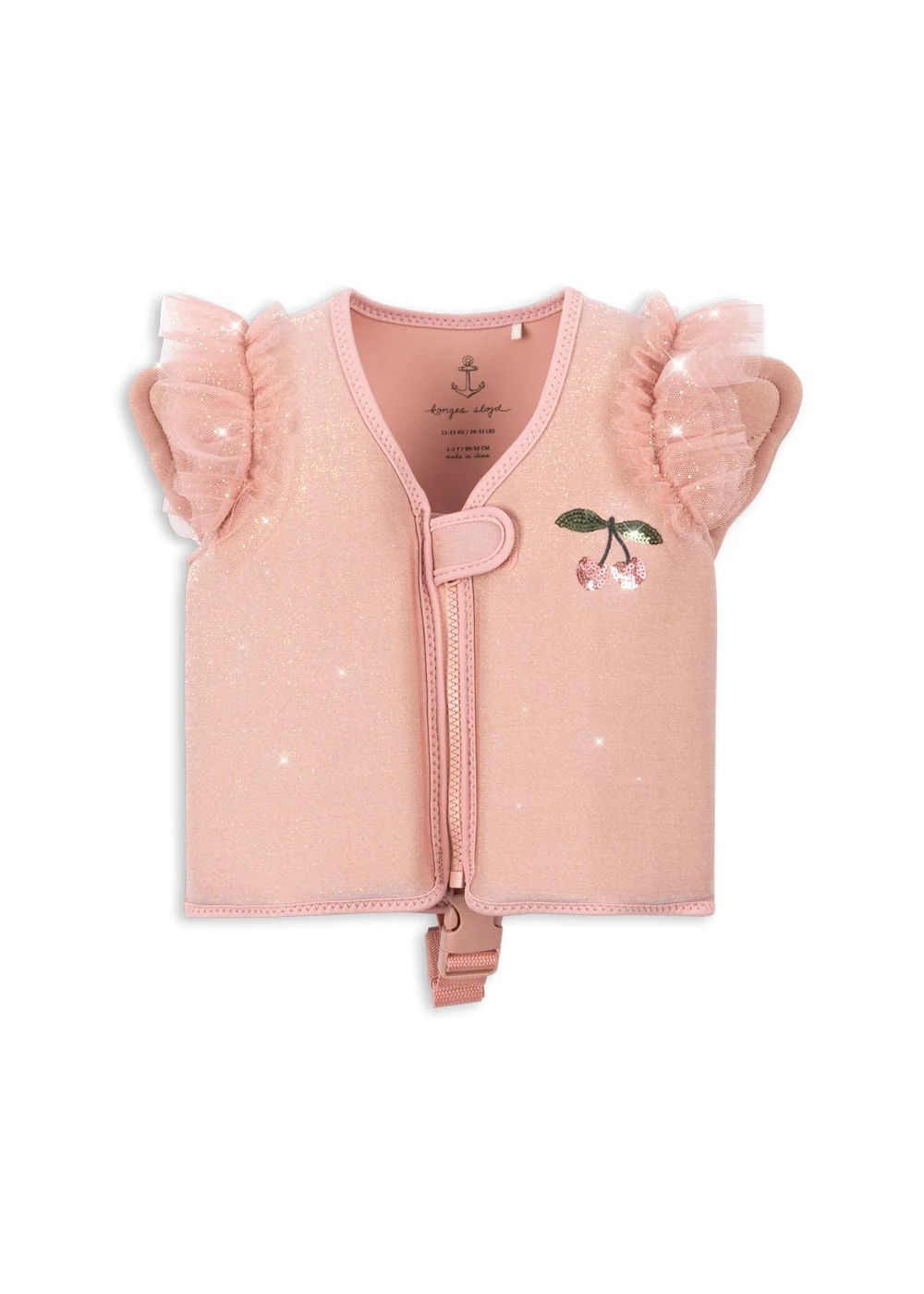 Konges Slojd Piper zwemvest in powder pink
