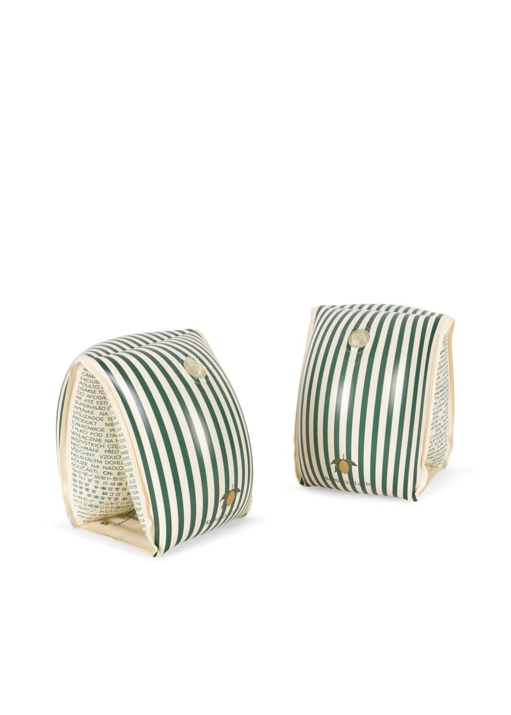 Konges Slojd zwembandjes Green Stripe 11-19kg
