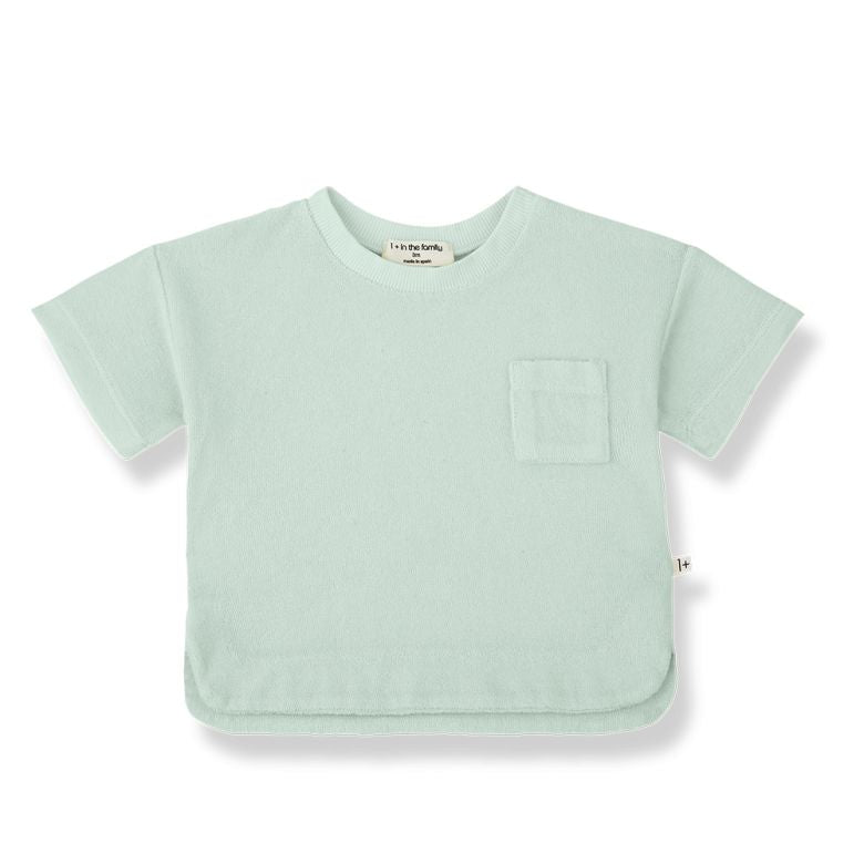 1+ In The Family - T-Shirt Korte Mouw Manacor | Groen