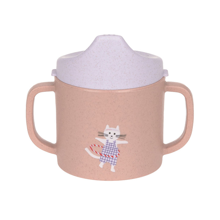 Sippy cup van Lässig met sportieve kat, licht en onbreekbaar