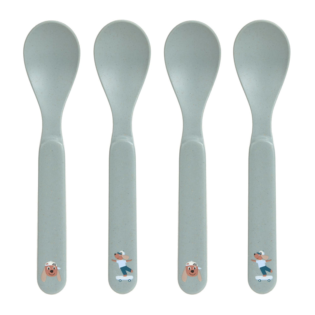 Lässig kinderlepels met hondenprint uit de Tiny Team collectie