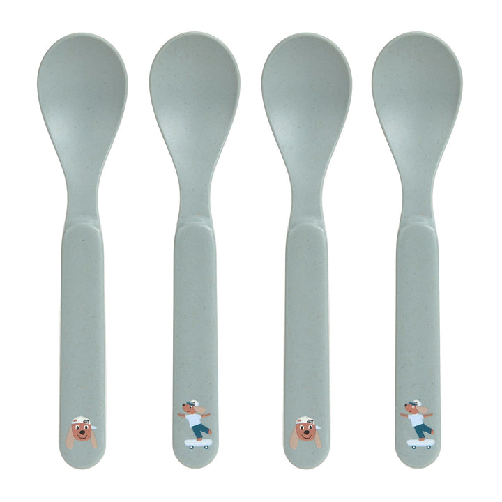 Lässig kinderlepels met hondenprint uit de Tiny Team collectie