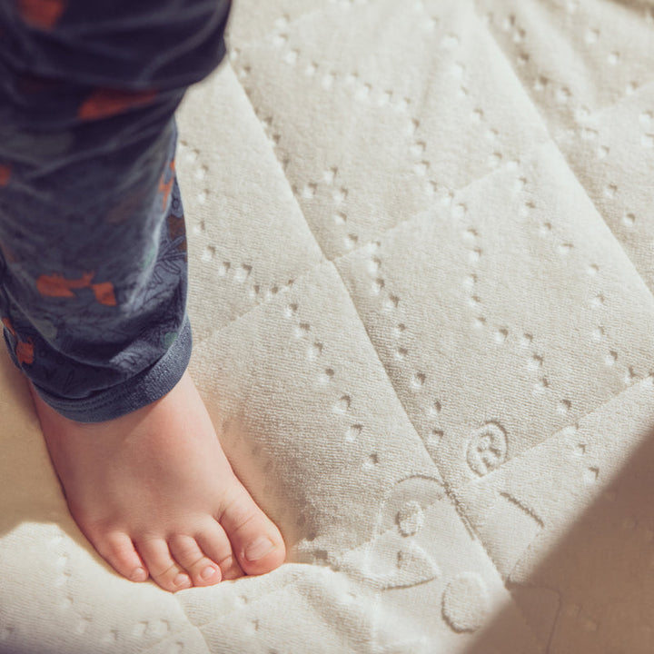 Sebra Matras Classic voor baby- en juniorbed, tweedelig met rits, OEKO-TEX® gecertificeerd.