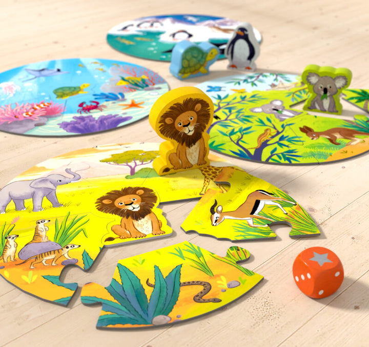 Haba - Waar Wonen De Leeuw En Zijn Dierenvriendjes? | Game Meets Puzzle