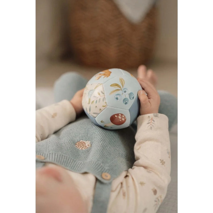 Little Dutch zachte bal Forest Friends, kleurrijk ontwerp, perfect voor baby’s vanaf 3 maanden