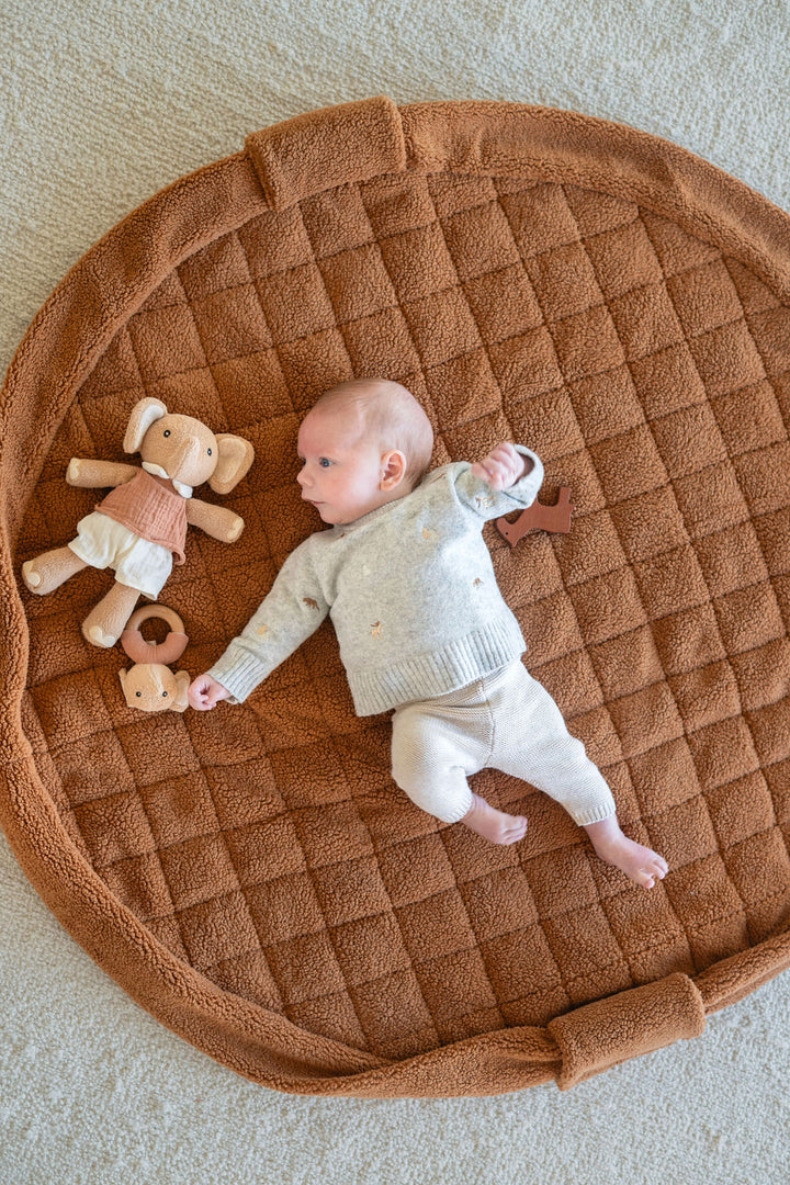 Play & Go - Noomad Soft Opbergzak/Speeldeken | Brown Teddy