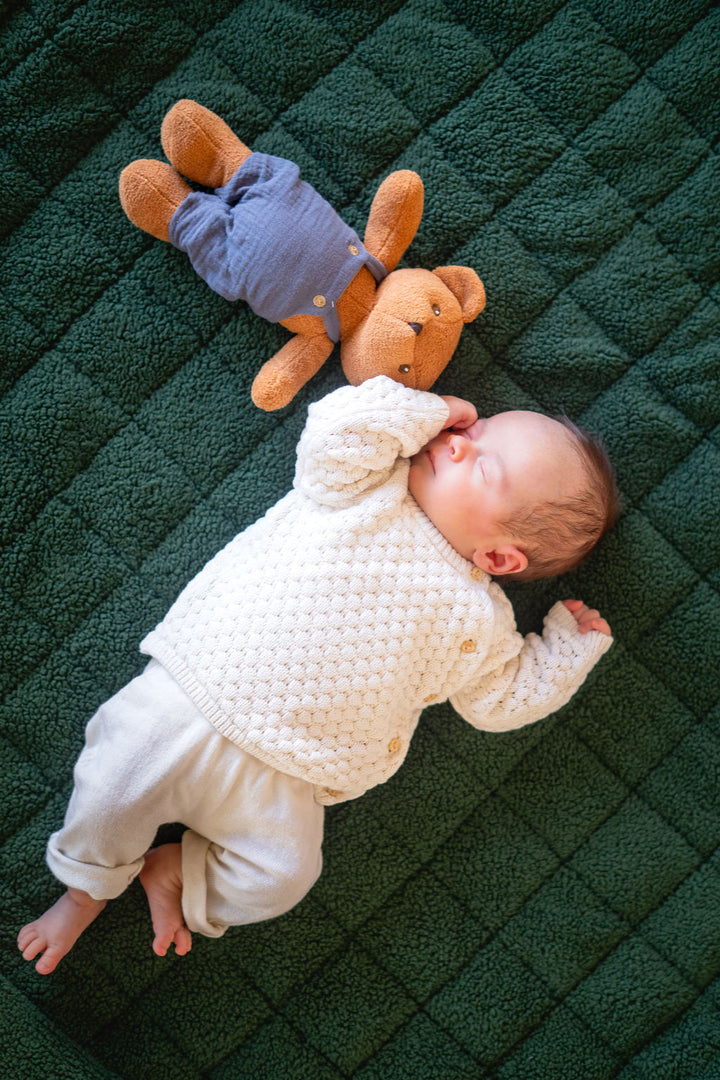 Play & Go - Noomad Soft Opbergzak/Speeldeken | Evergreen Teddy
