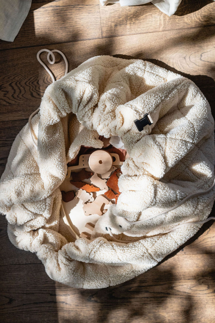 Play & Go - Noomad Soft Opbergzak/Speeldeken | Oak Teddy