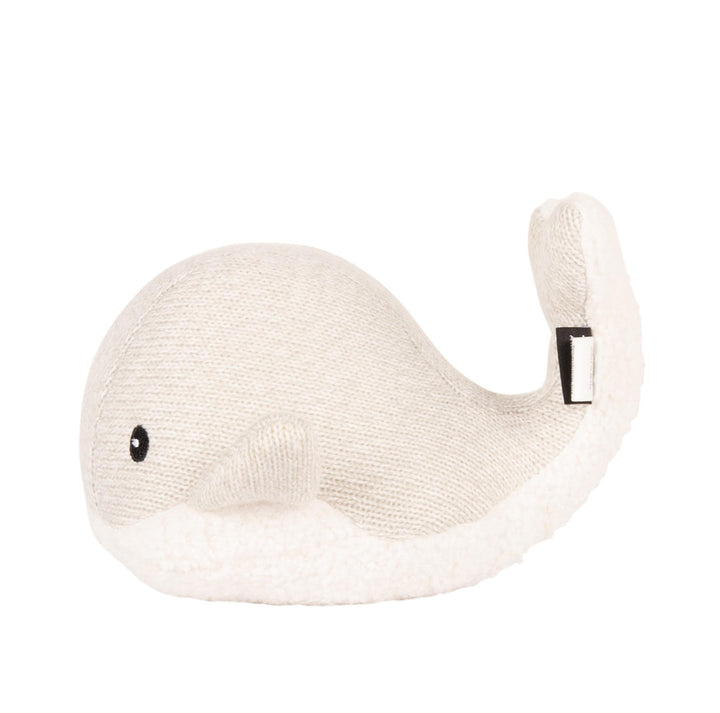 Knuffel Hartslag Comforter Moby The Whale Light Grey