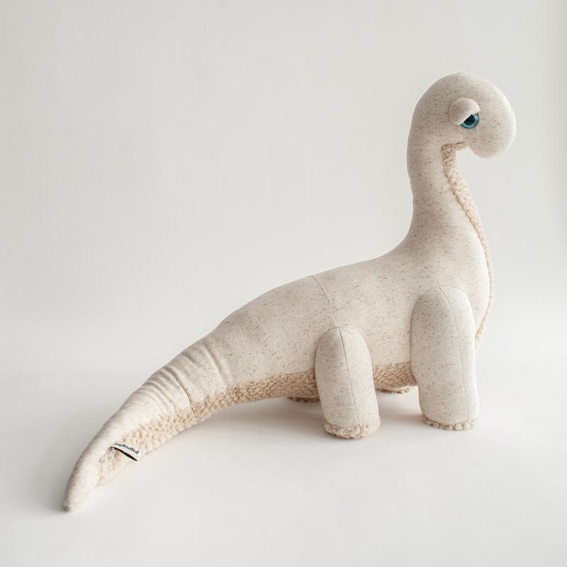 Knuffel Dinosaurus Diplo Albino Big