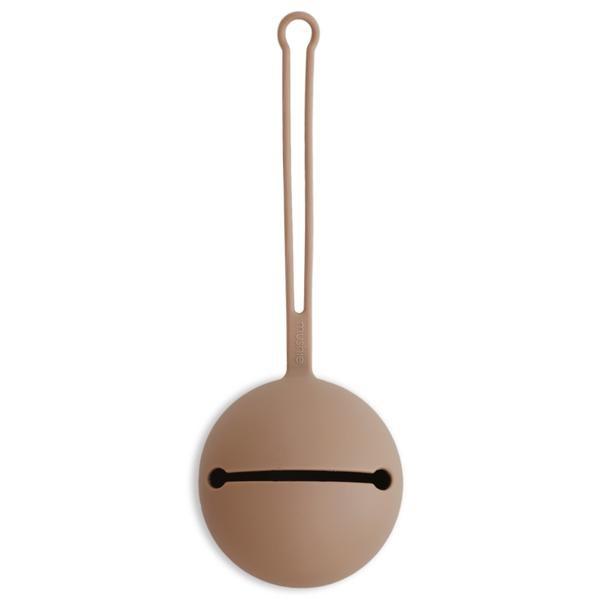 Silicone Fopspeendoosje Natural