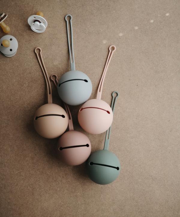 Silicone Fopspeendoosje Natural