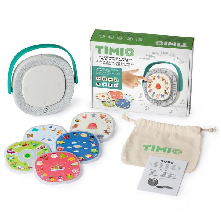Elektronische Audio- en Muziekspeler Timio (incl. 5 Discs)