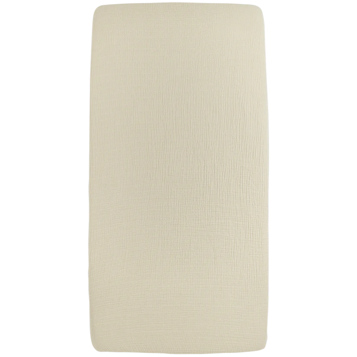 B-Boo - Hoeslaken Pre-Washed Hydrofiel 60x120cm | Soft Sand