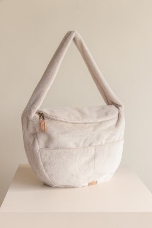 Nanami - Tas Fluffy | Beige