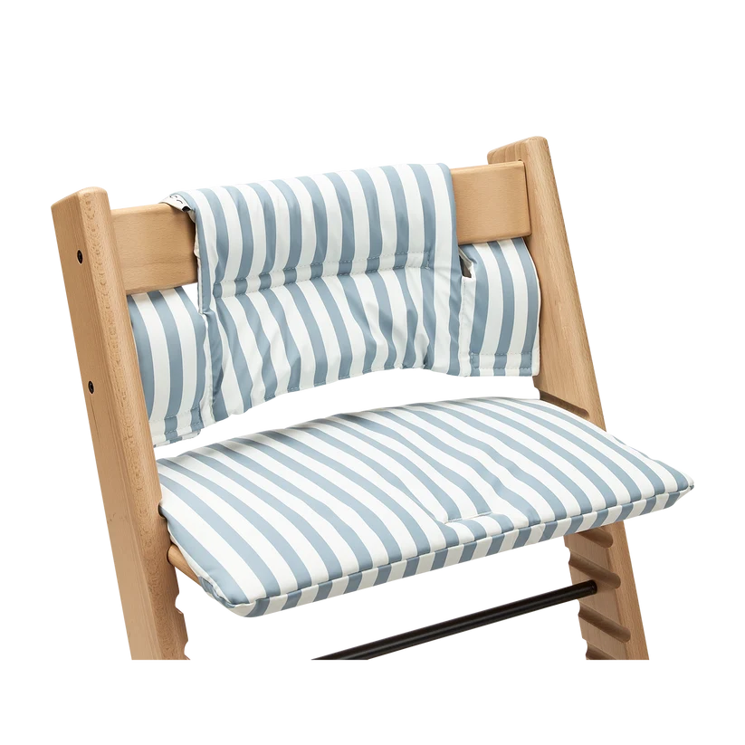 Meyco - Stoelverkleiner Meegroeistoel | Fat Stripe Jeans Blue
