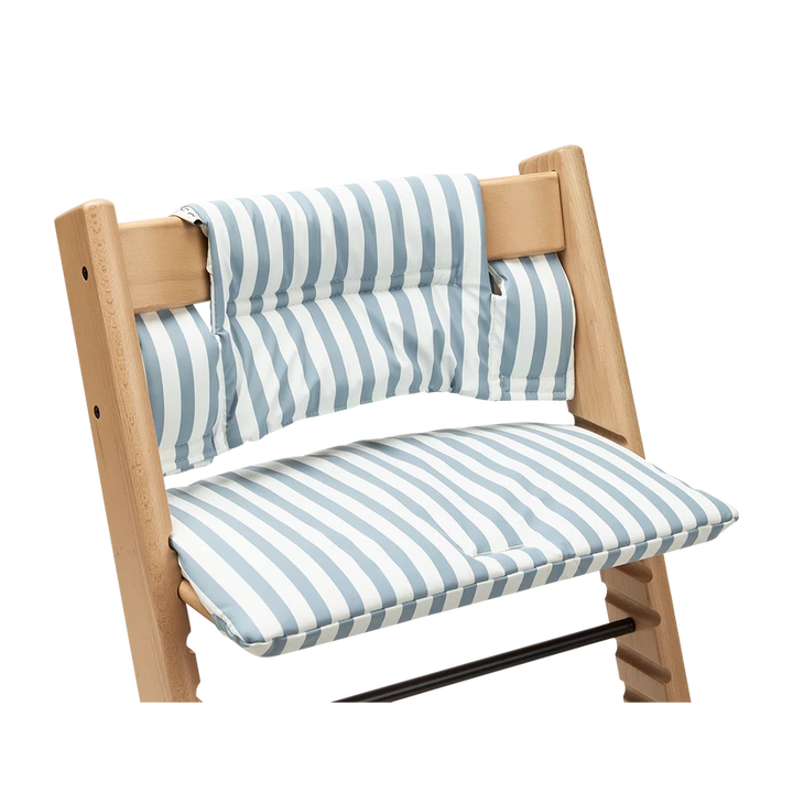 Meyco - Stoelverkleiner Meegroeistoel | Fat Stripe Jeans Blue