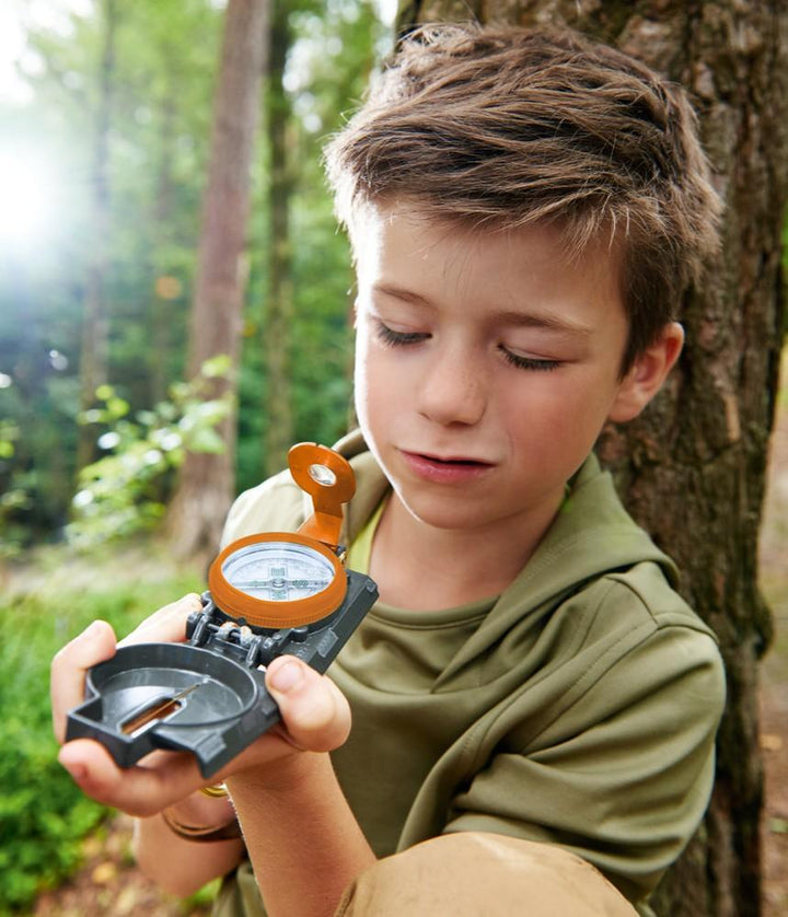 Terra Kids kompas met vizier en karabijnhaak voor kinderen