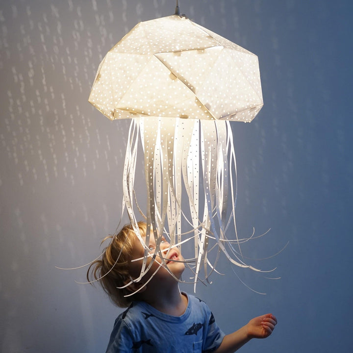 Lamp Origami Giant Medusa White