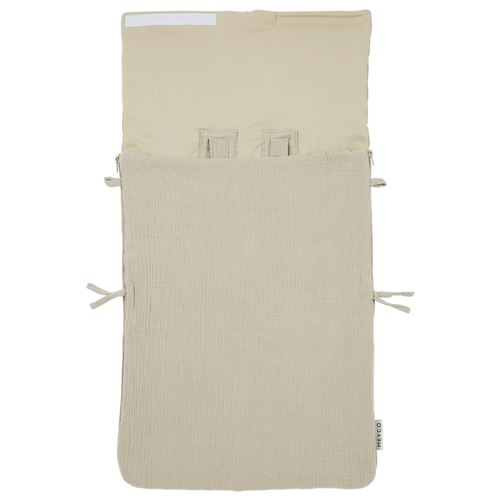 B-Boo - Voetenzak Pre-washed Tetra 40x82 cm | Sand