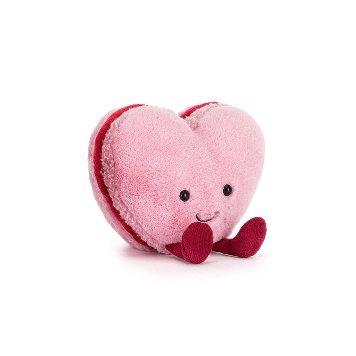 Jellycat - Knuffel Amusables Arlette Heart Macaron | Roze