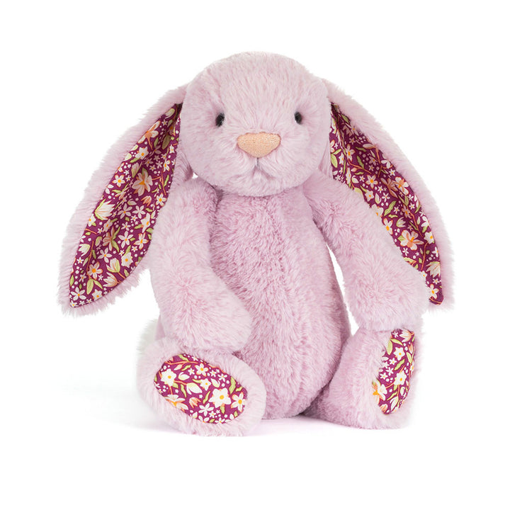 Jellycat Thistlepop Blossom Luxe Bunny knuffel met zachte lange oren