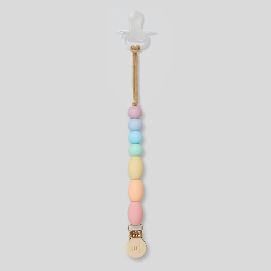 January Moon - Fopspeenketting Rainbow Sherbet