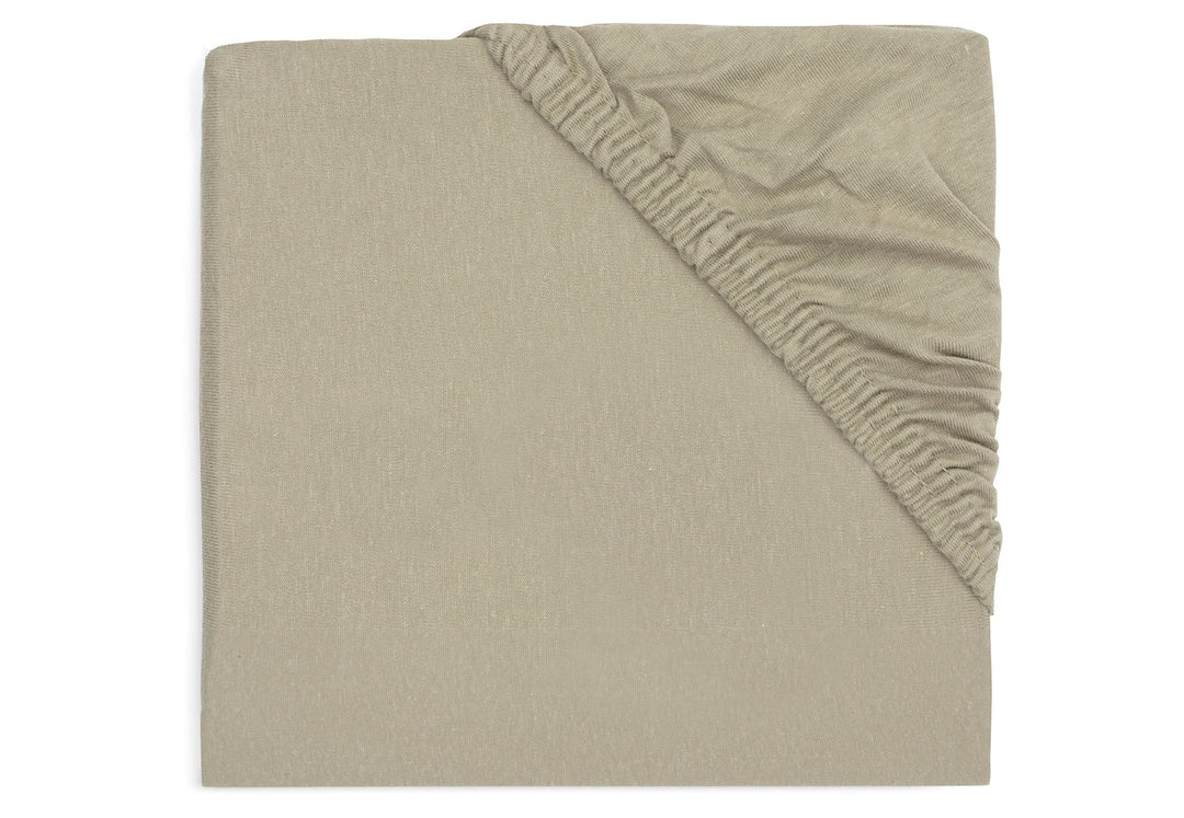 Jollein - Hoeslaken Jersey 60 x 120 / Olive Green