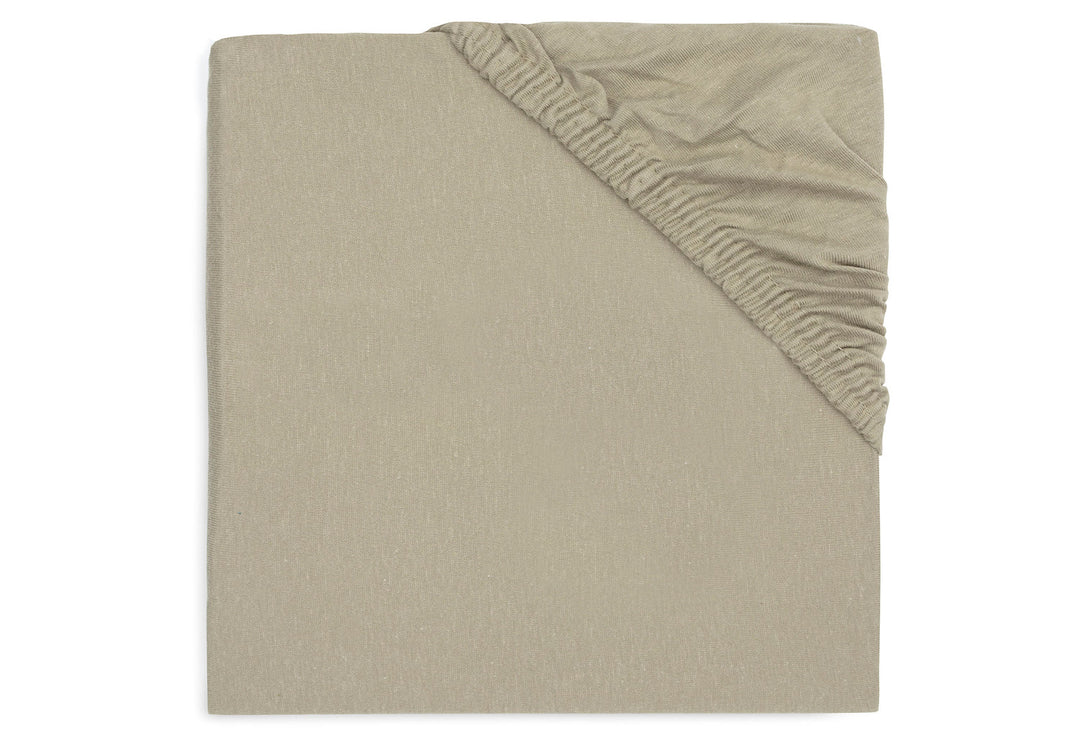 Jollein - Hoeslaken Jersey Park  75 x 95 cm | Olive Green