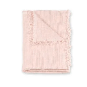 Bemini - Deken Double Swaddle 80x100cm | Blush