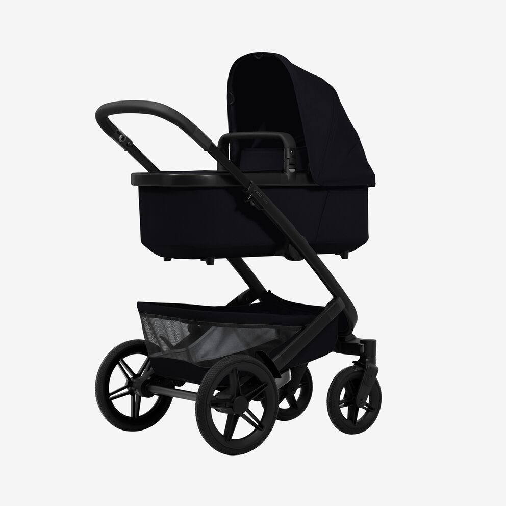 Joolz Geo5 Complete kinderwagen Space Black all-terrain met grote opbergmand