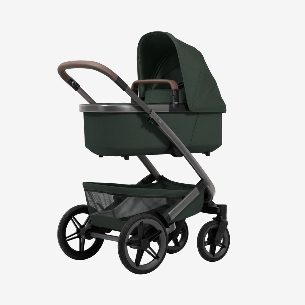 Joolz Geo5 Complete kinderwagen Forest Green all-terrain met grote opbergmand