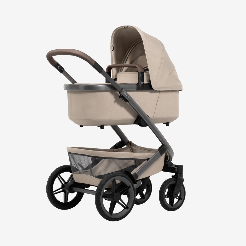 Joolz Geo5 Compleet kinderwagen Sandy Taupe all-terrain en uitbreidbaar ontwerp
