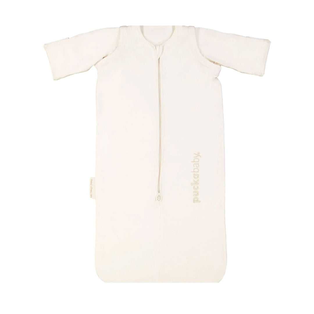 Puckababy The Bag Newborn slaapzak 0-6 maanden 1.0 TOG Cotton Pure met afritsbare mouwen en geïntegreerde buikband