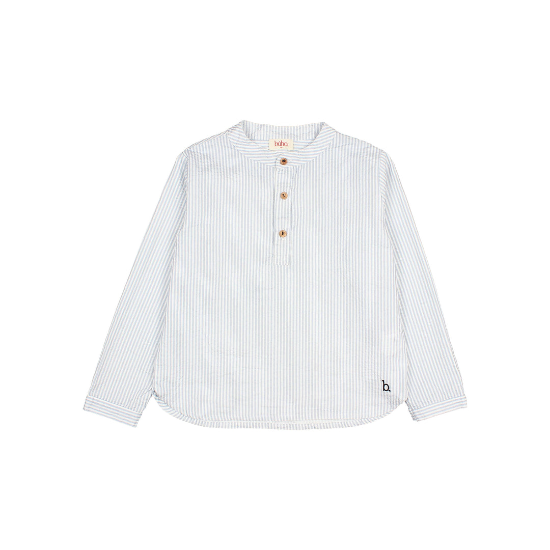 Buho - Hemdje Stripes | Sky Blue