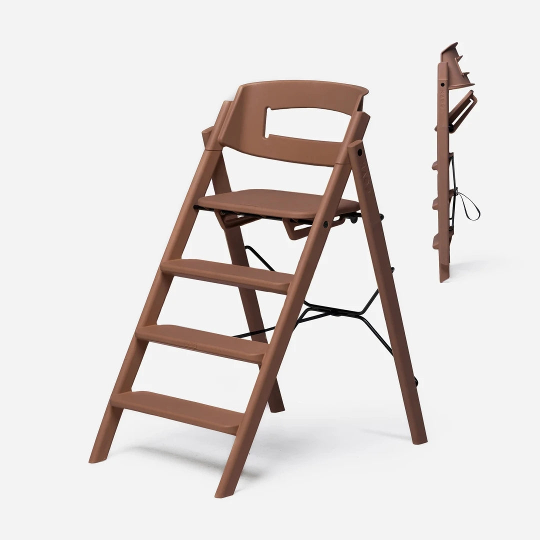 Kaos - Klapp Eetstoel Recycled Plastic | Mocca Brown