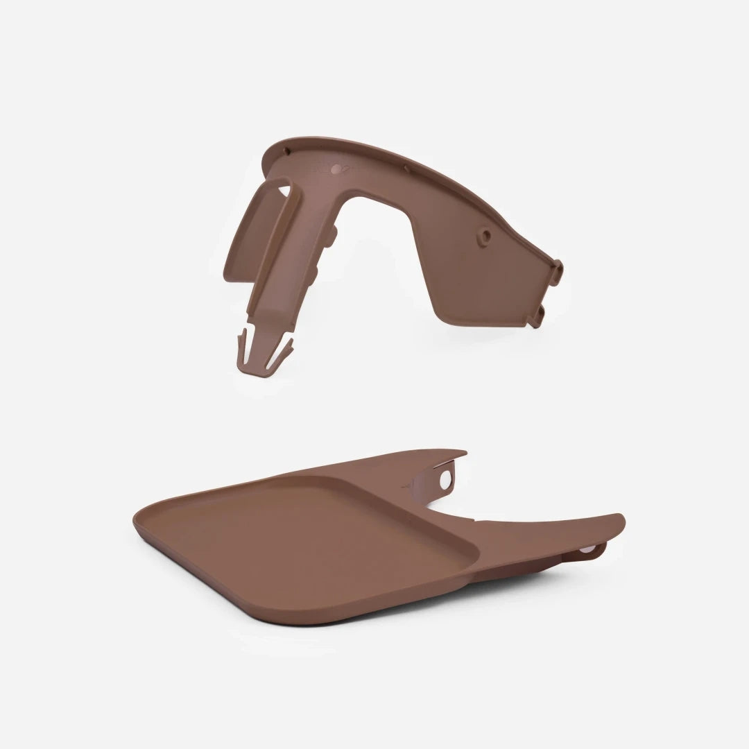 Kaos - Klapp Baby Set (Veiligheidsbeugel + Eettablet) | Mocca Brown