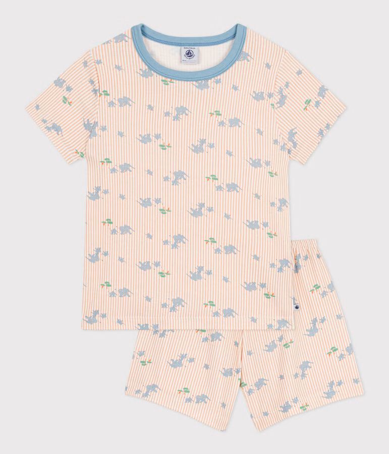 Petit Bateau - Pyjama Kort Olifant