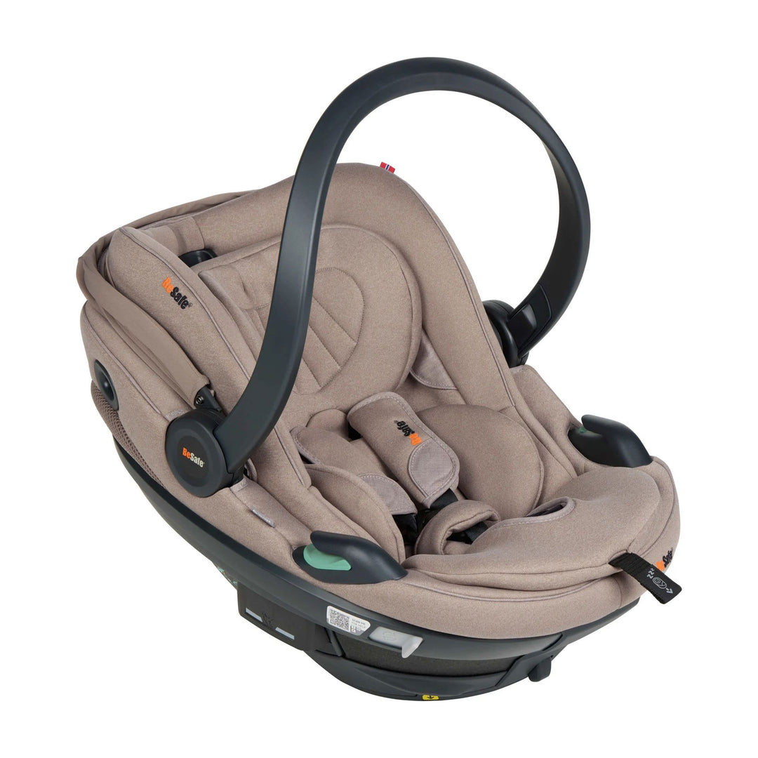 Besafe - Autostoel Go Beyond 2 Groep 0+ | Dark Sand Soft Breeze